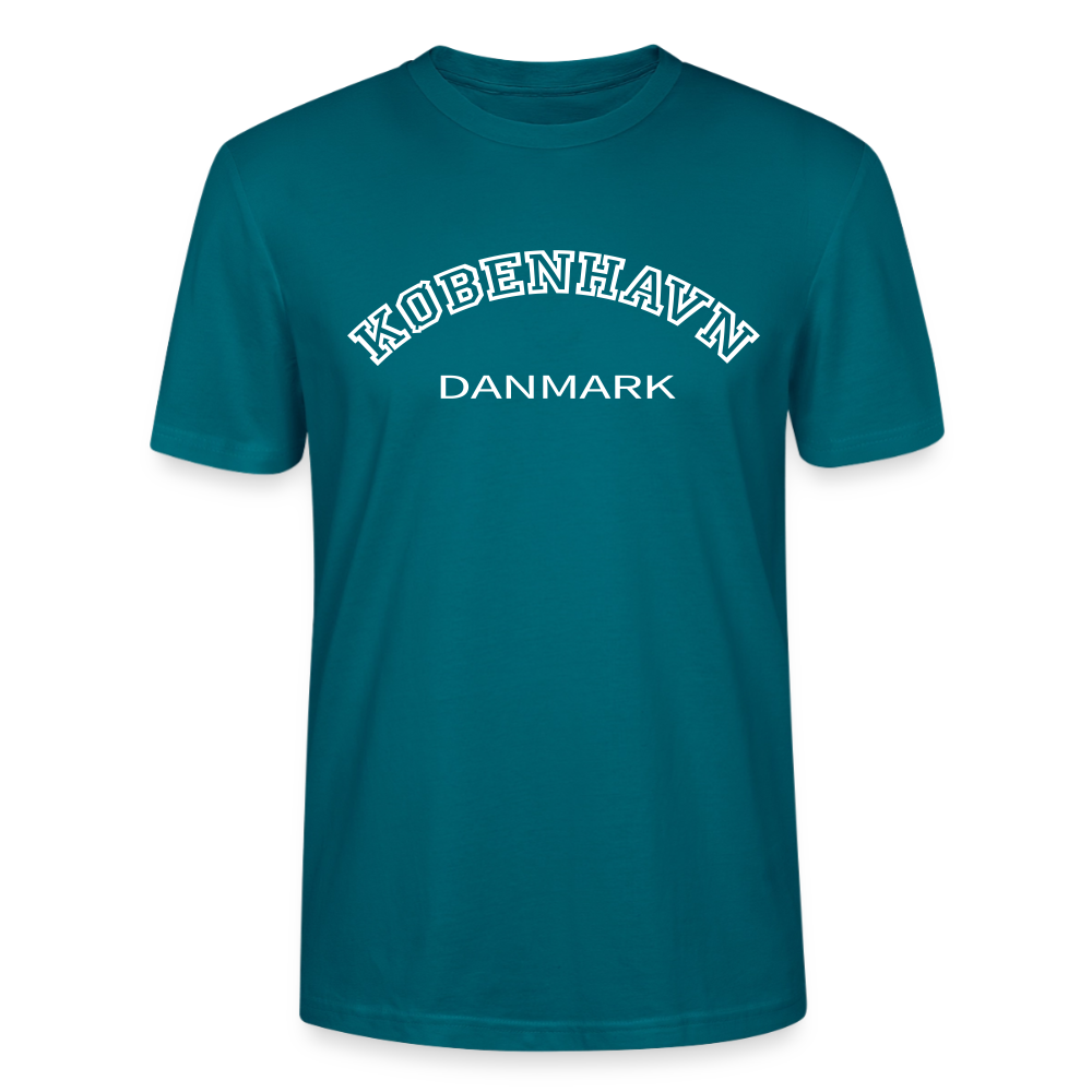 T-shirt unisex - København - havblå