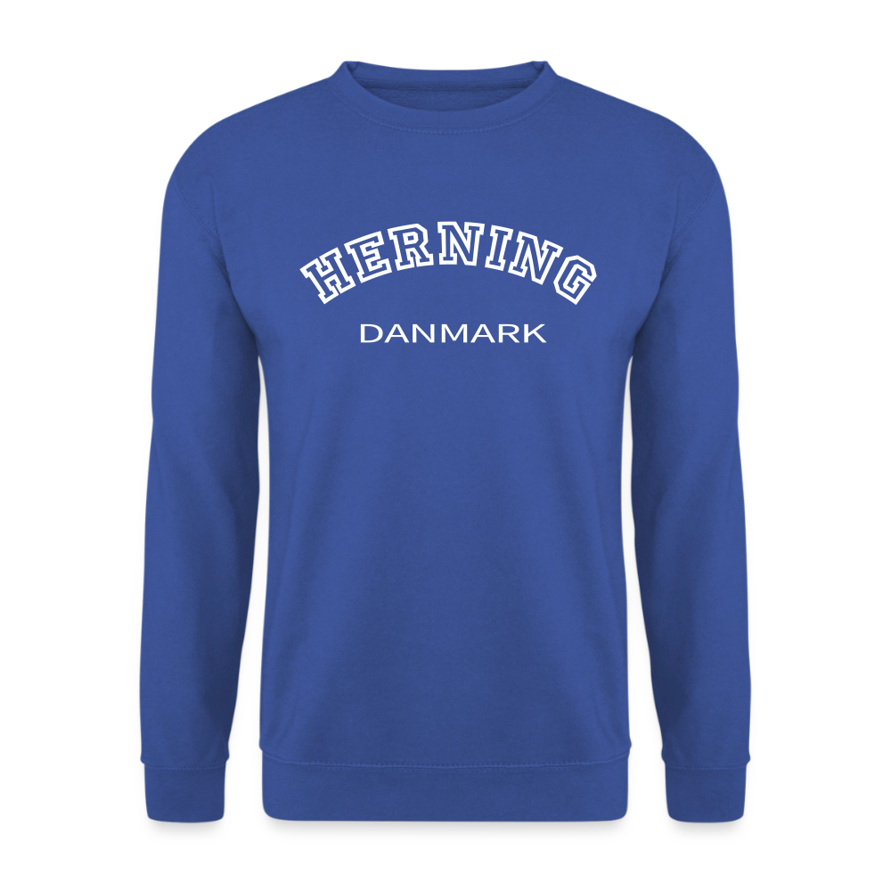 CityShirt - Sweatshirt - Herning - kongeblå