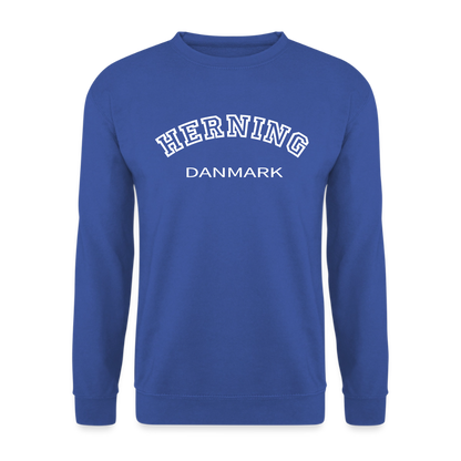 CityShirt - Sweatshirt - Herning - kongeblå
