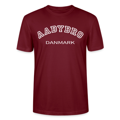 CityShirt - T-shirt - Aabybro - burgunder-rød