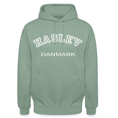 CityShirt - Hoodie - Haslev - grågrøn