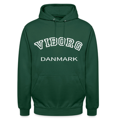 CityShirt - Hoodie - Viborg - flaskegrøn
