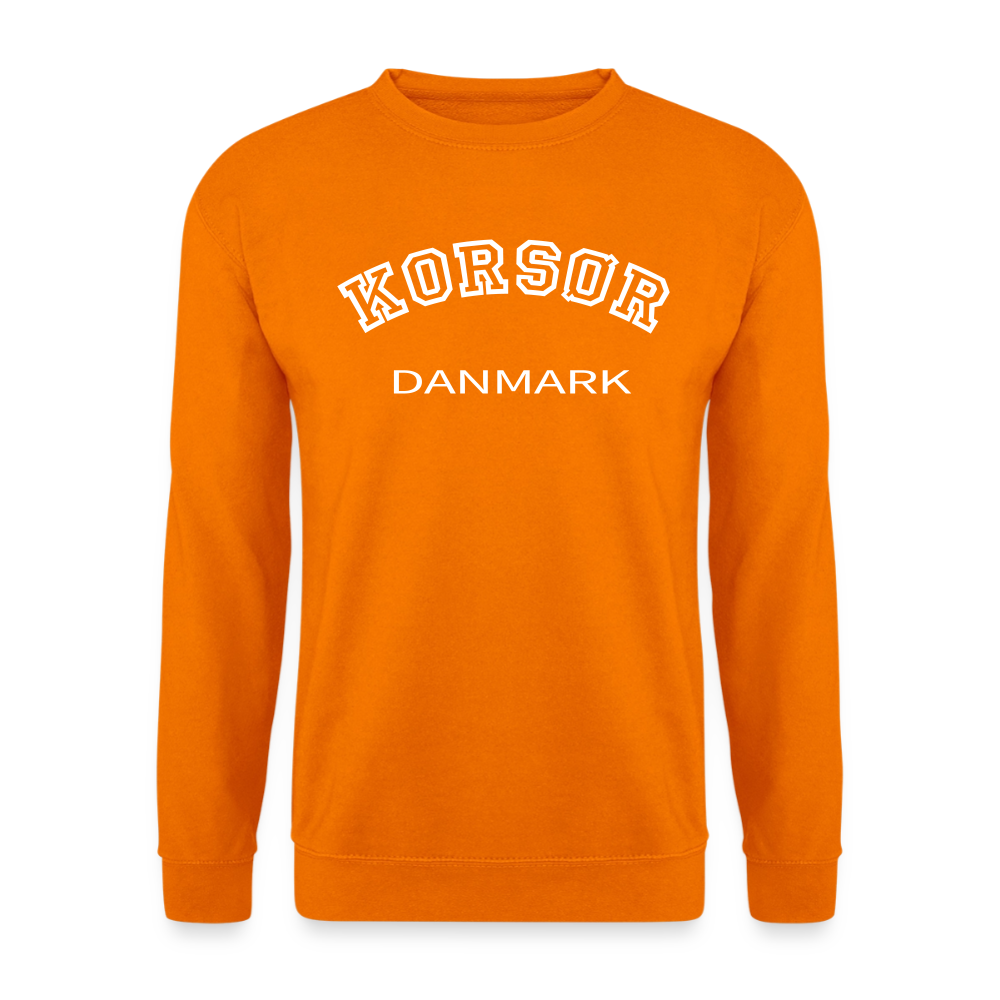 CityShirt - Sweatshirt - Korsør - orange