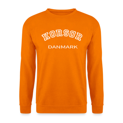 CityShirt - Sweatshirt - Korsør - orange