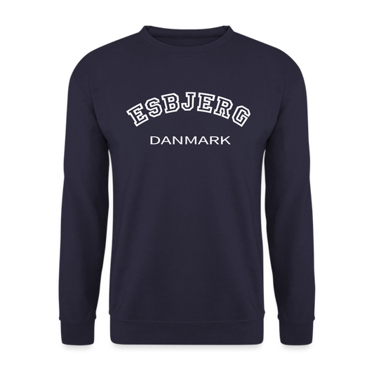 CityShirt - Sweatshirt - Esbjerg - marineblå