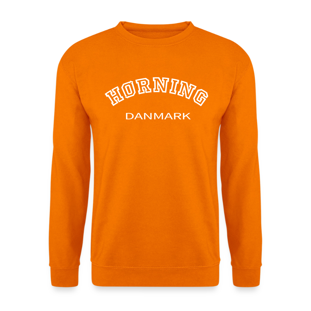 CityShirt - Sweatshirt - Hørning - orange