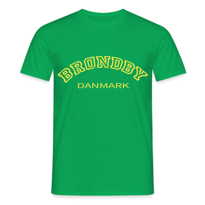 Herre-T-shirt - Brøndby - kelly grøn