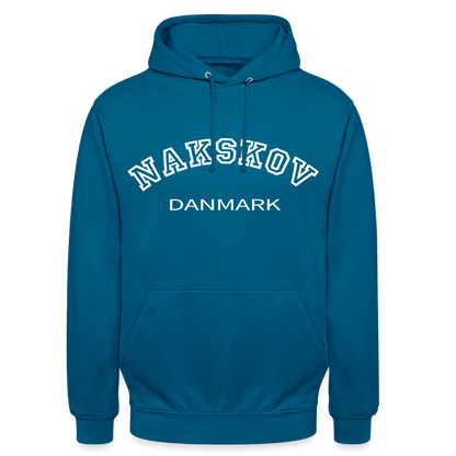 CityShirt - Hoodie - Nakskov - dybt havblå 