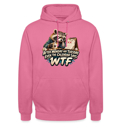 CityShirts - Hoodie - Even the calendar says WTF - CS014 - pink