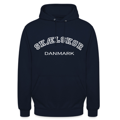 CityShirt - Hoodie - Skælskør - marineblå