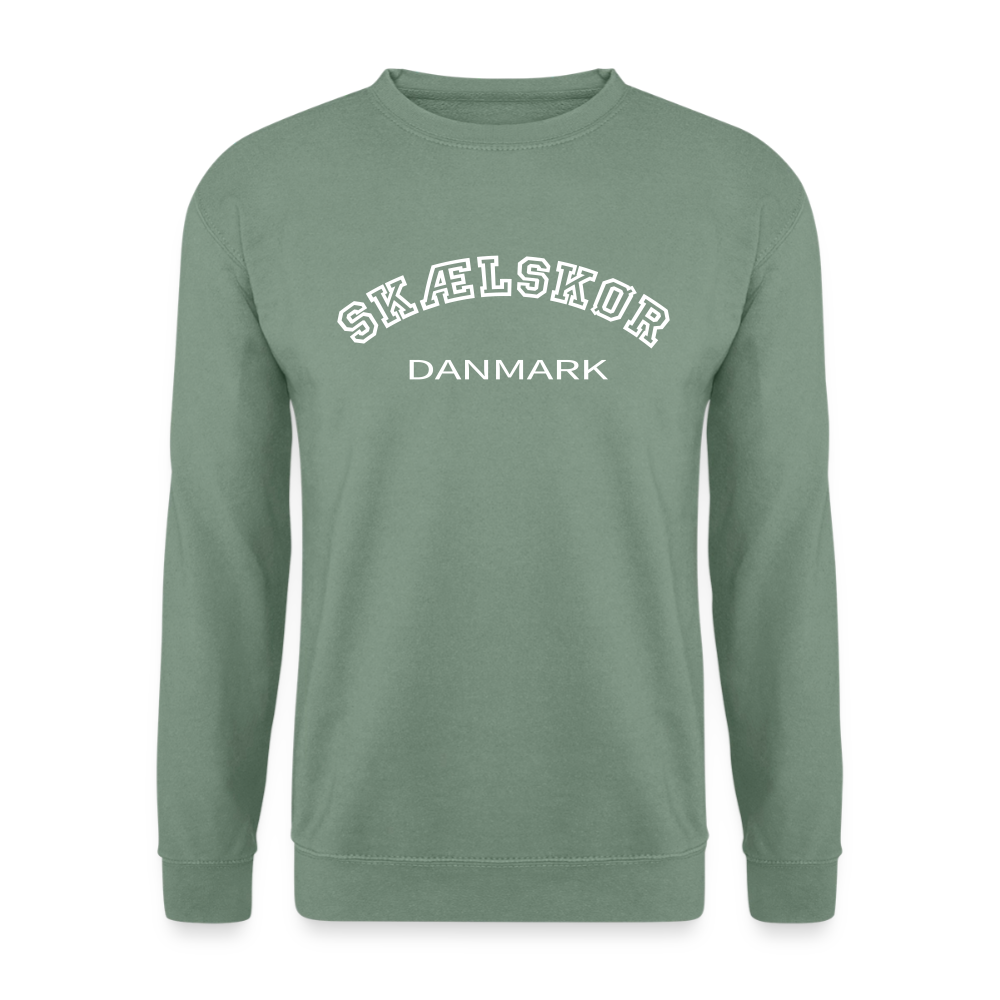 CityShirt - Sweatshirt - Skælskør - grågrøn