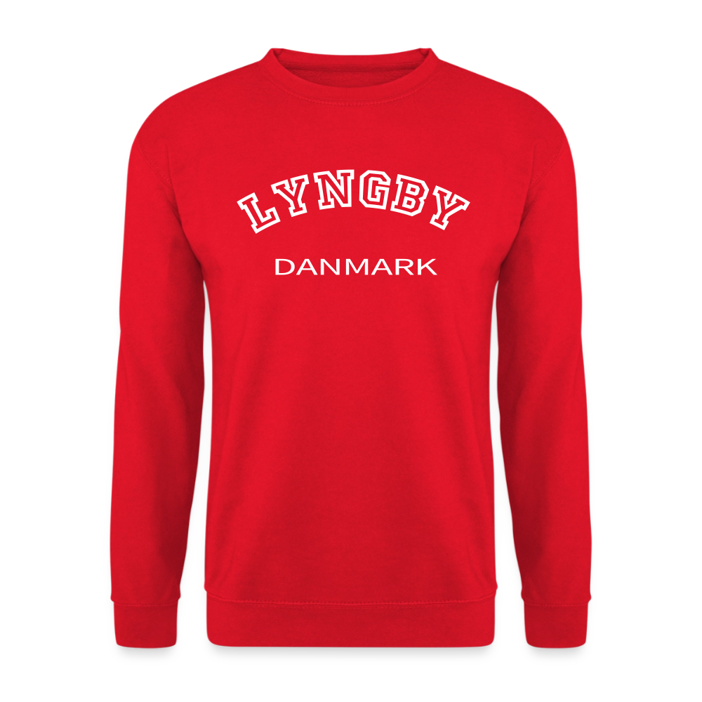CityShirt - Sweatshirt - Lyngby - rød