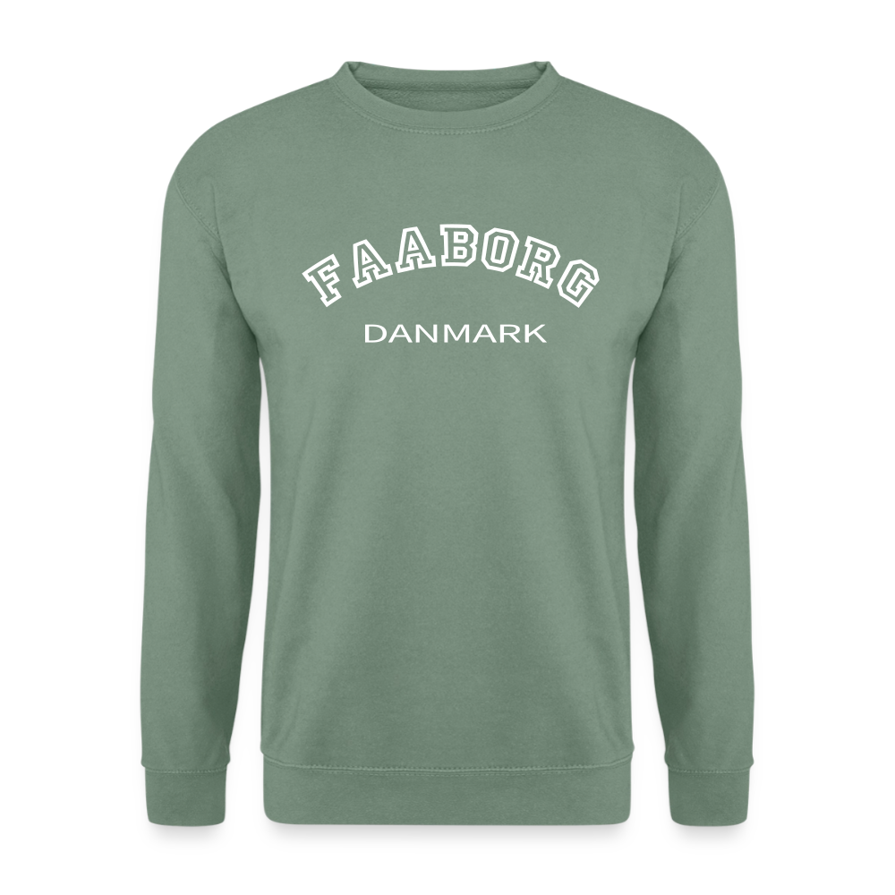 CityShirt - Sweatshirt - Faaborg - grågrøn
