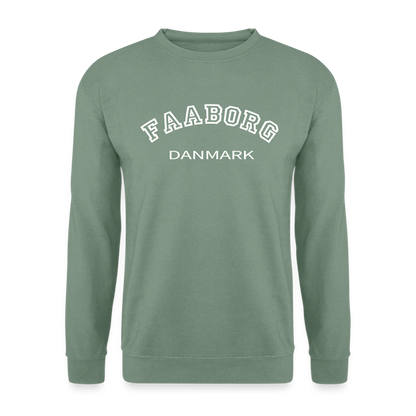 CityShirt - Sweatshirt - Faaborg - grågrøn