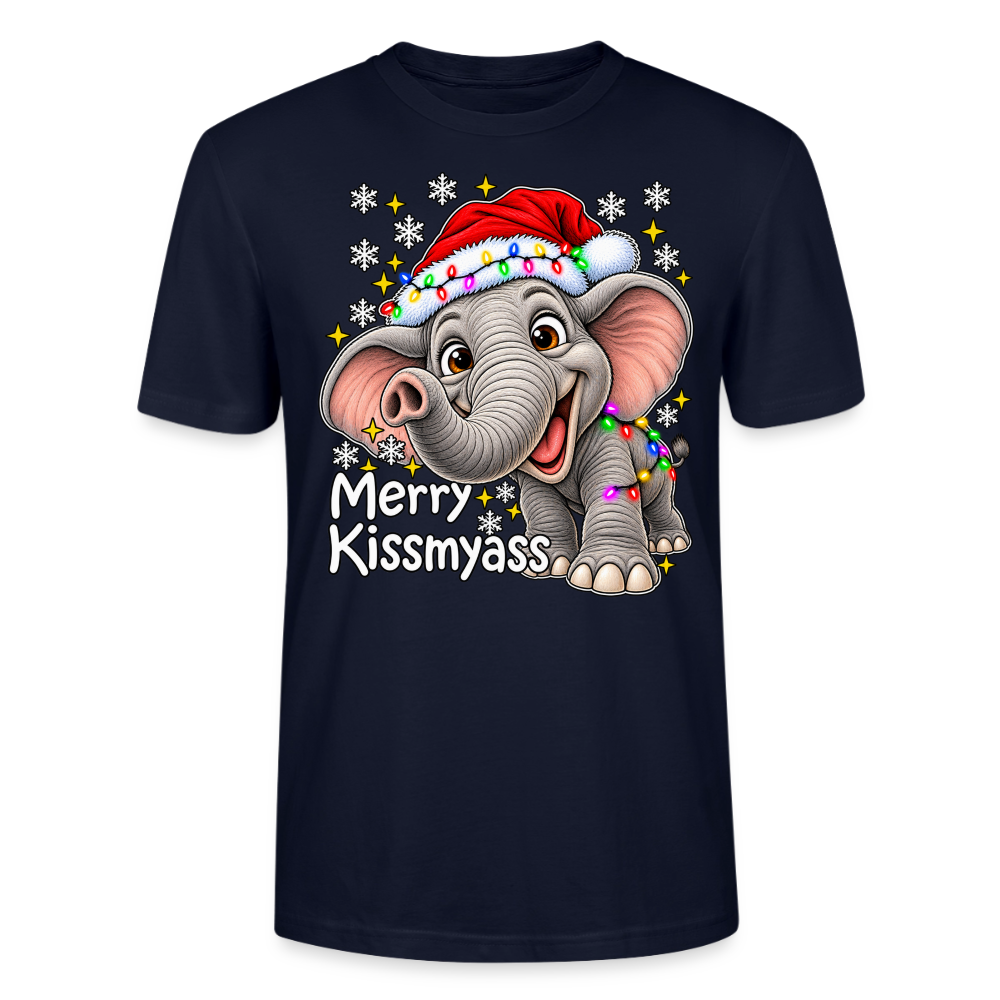 JuleShirt - marineblå