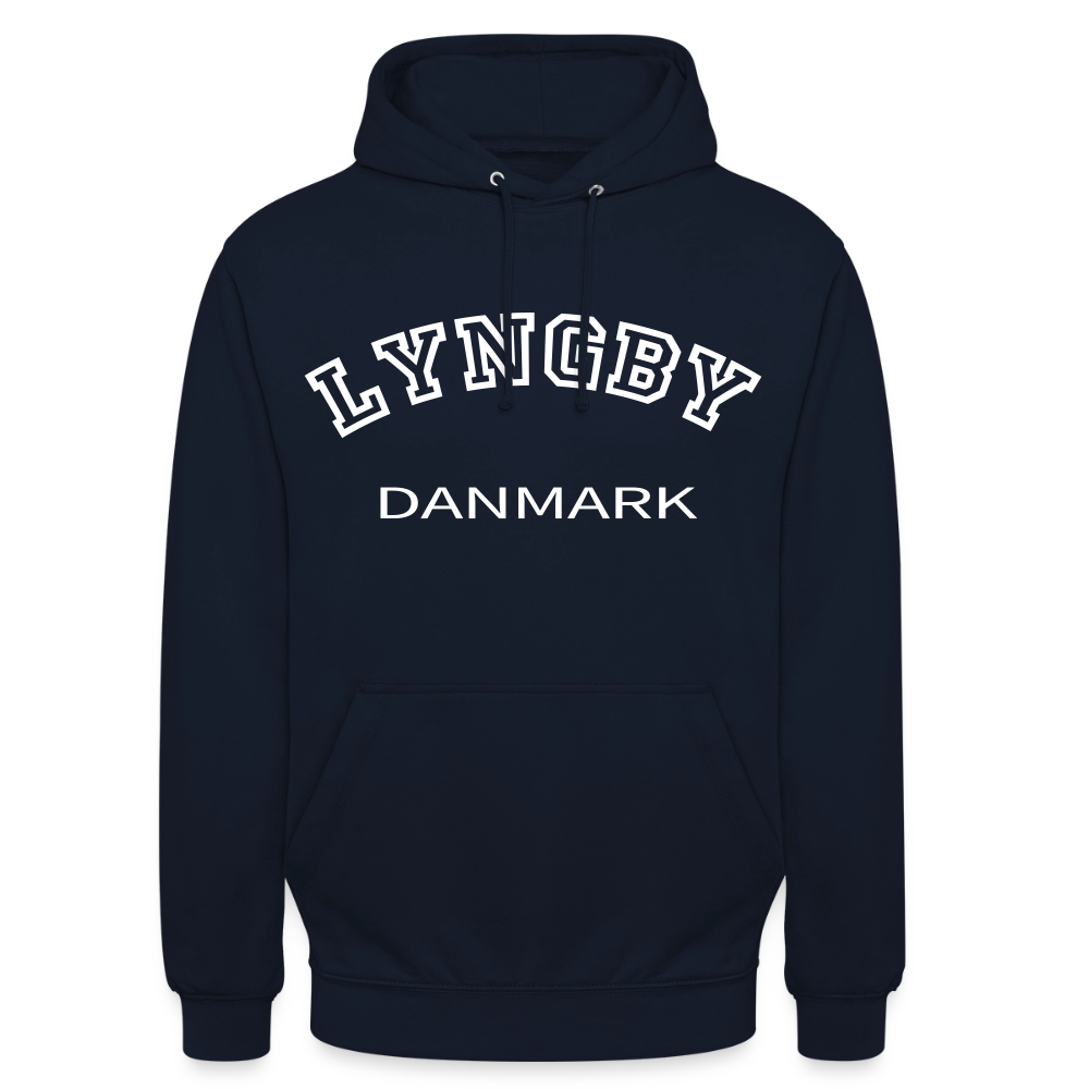 CityShirt - Hoodie - Lyngby - marineblå
