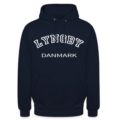 CityShirt - Hoodie - Lyngby - marineblå