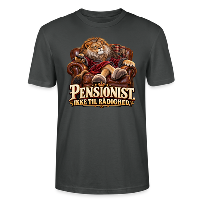 CityShirts - T-shirt - Pensionist. Ikke til rådighed. - CS030 - charcoal