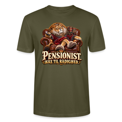 CityShirts - T-shirt - Pensionist. Ikke til rådighed. - CS030 - khaki