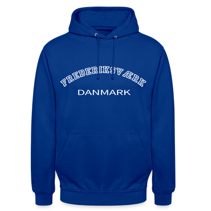 CityShirt - Hoodie - Frederiksværk - kongeblå