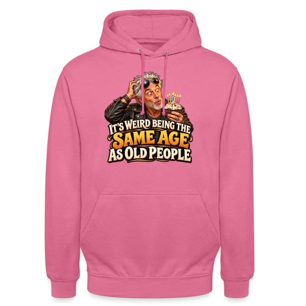 CityShirts - Hoodie - Same age as old people - CS018 - pink