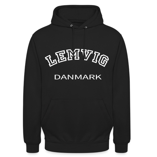 CityShirt - Hoodie - Lemvig - sort