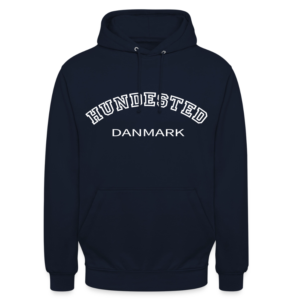 CityShirt - Hoodie - Hundested - marineblå