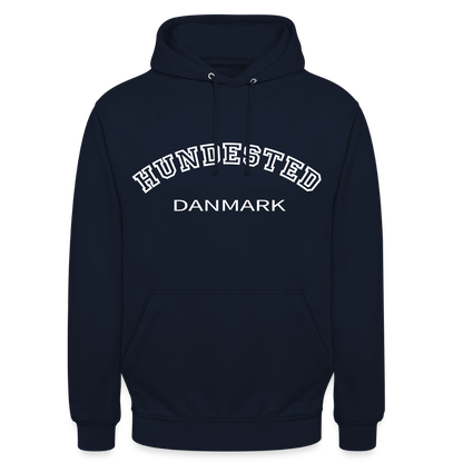 CityShirt - Hoodie - Hundested - marineblå
