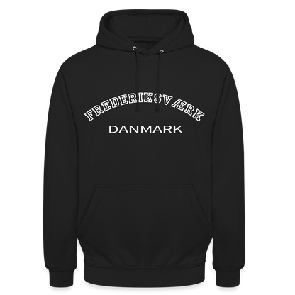 CityShirt - Hoodie - Frederiksværk - sort