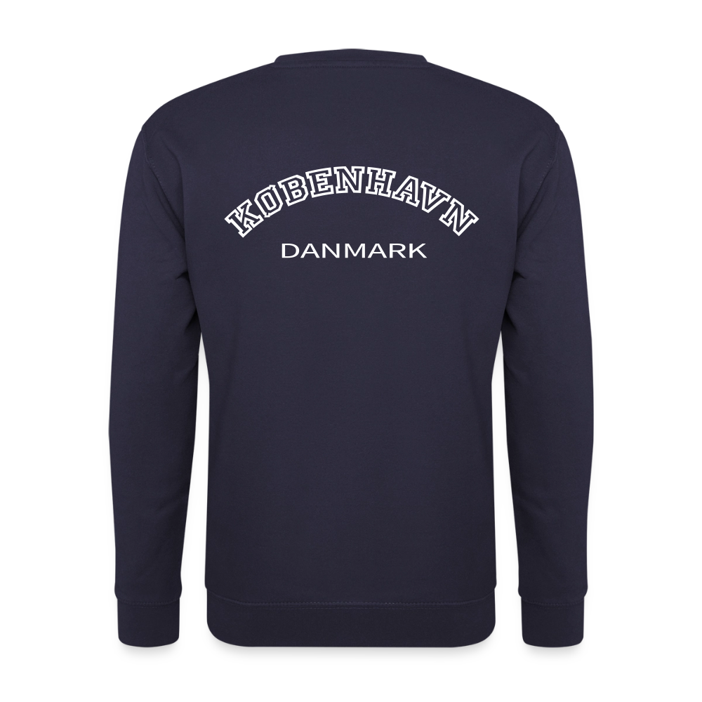 sweatshirt unisex - København - marineblå