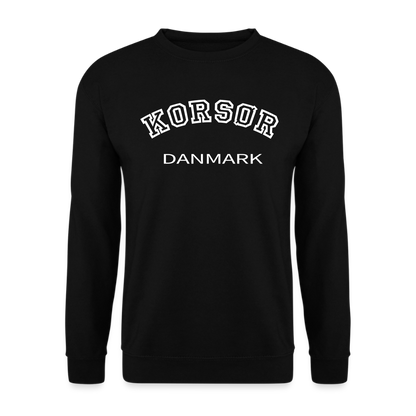 CityShirt - Sweatshirt - Korsør - sort