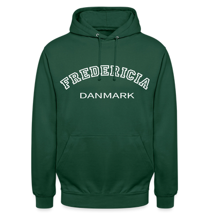CityShirt - Hoodie - Fredericia - flaskegrøn
