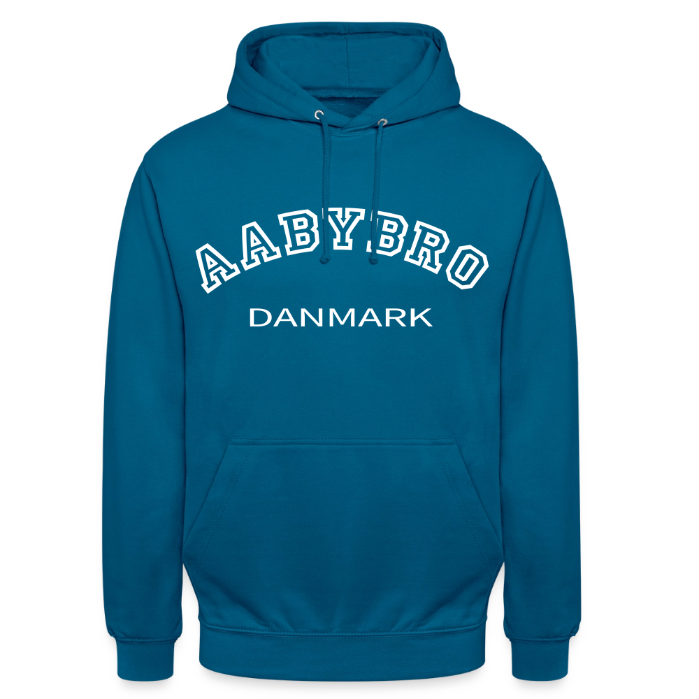 CityShirt - Hoodie - Aabybro - dybt havblå 