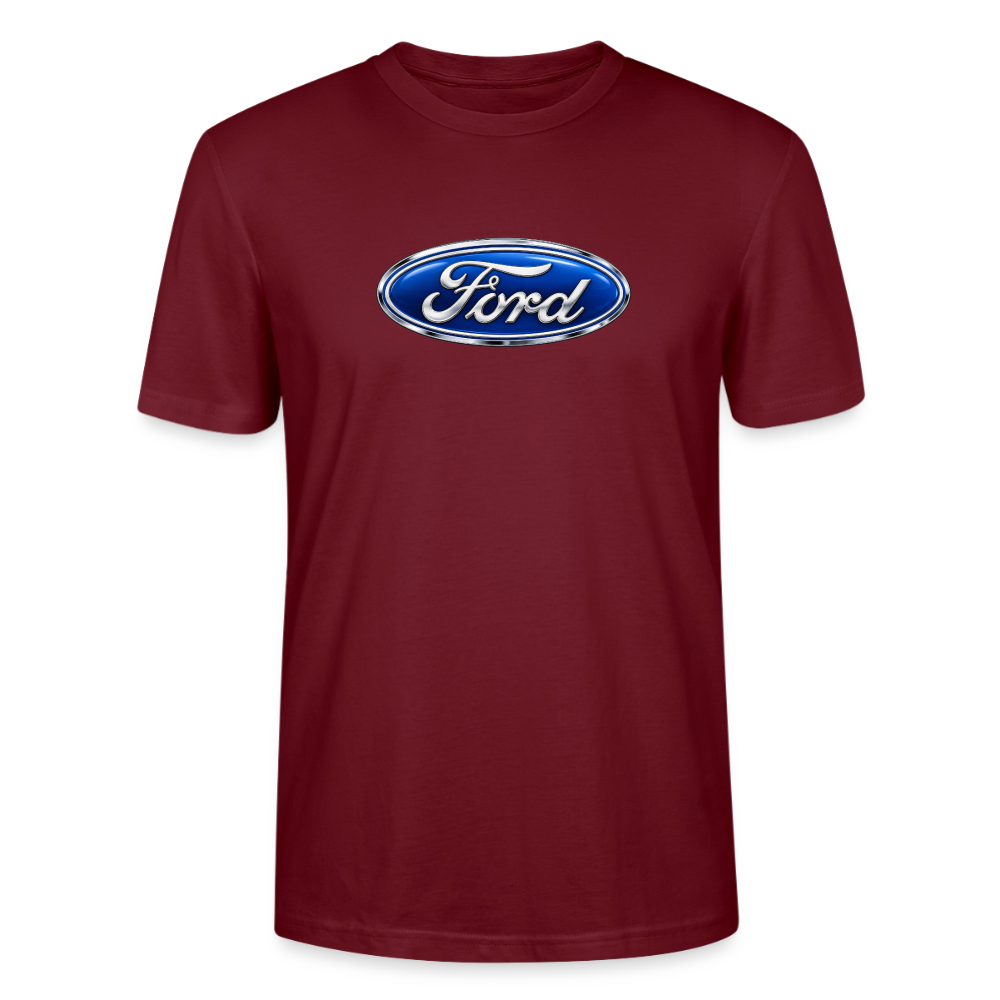 Carshirt T204 Ford - burgunder-rød