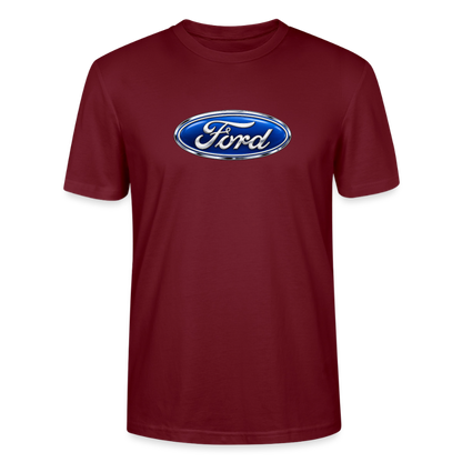 Carshirt T204 Ford - burgunder-rød