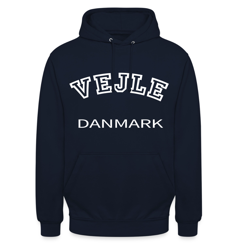 CityShirt - Hoodie - Vejle - marineblå