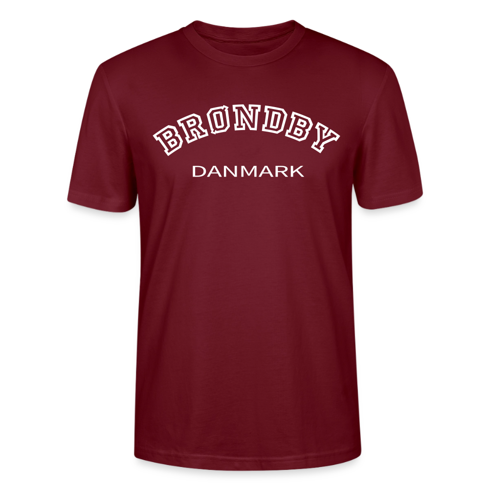 CityShirt - T-shirt - Brøndby - burgunder-rød