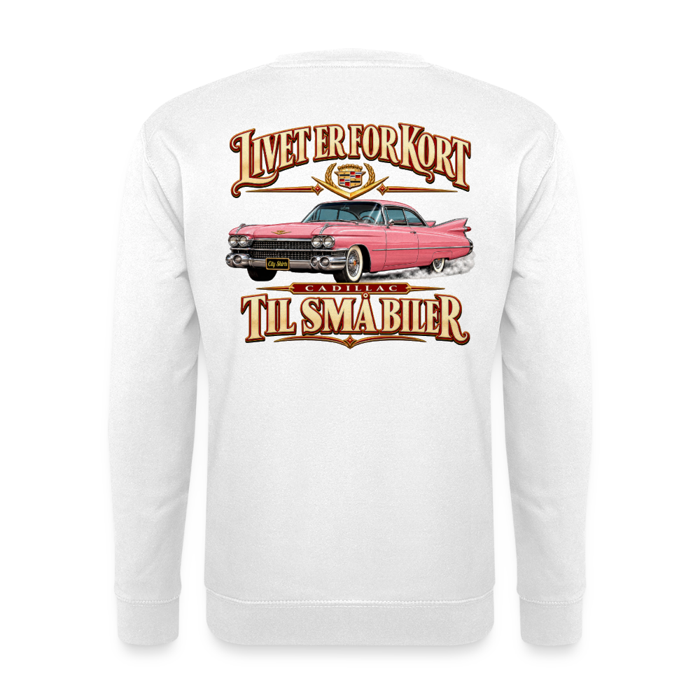 Carshirt 203 Cadillac - hvid