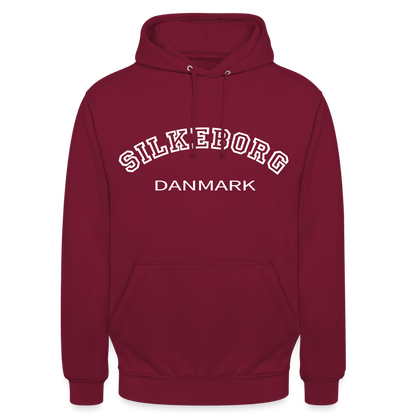 CityShirt - Hoodie - Silkeborg - bordeaux