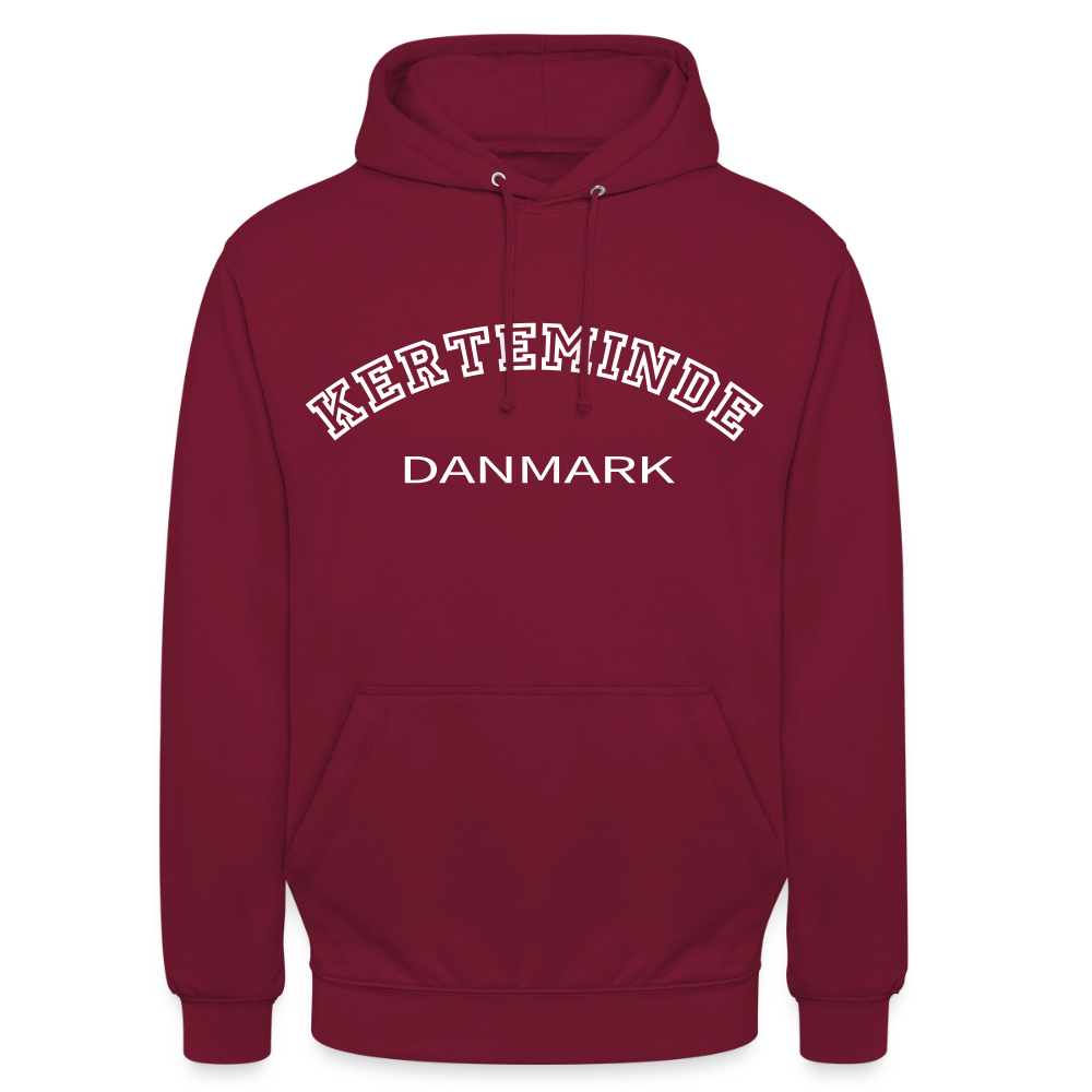 CityShirt - Hoodie - Kerteminde - bordeaux