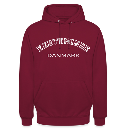 CityShirt - Hoodie - Kerteminde - bordeaux