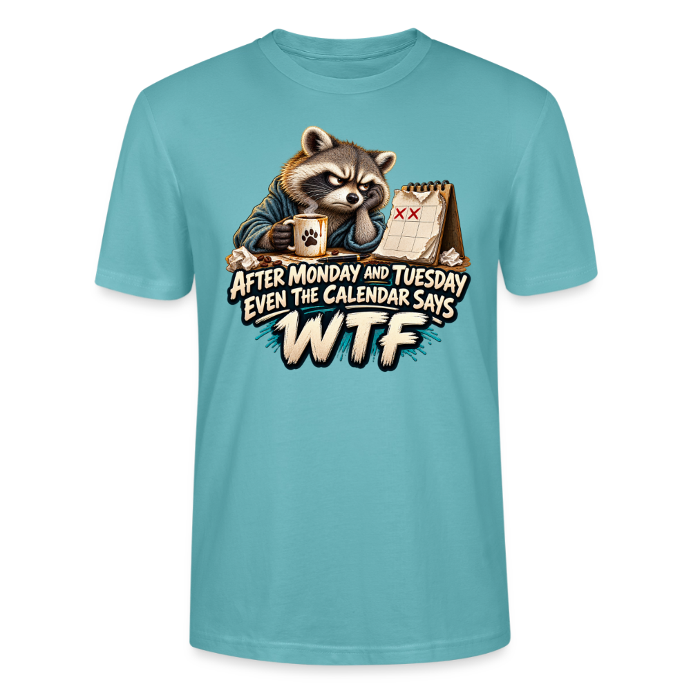 CityShirts - T-shirt - Even the calendar says WTF - CS014 - pastelturkis