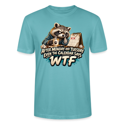 CityShirts - T-shirt - Even the calendar says WTF - CS014 - pastelturkis