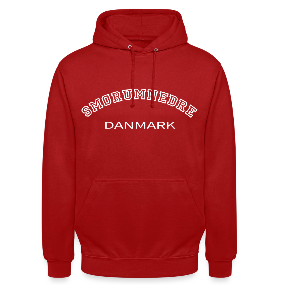 CityShirt - Hoodie - Smørumnedre - rød
