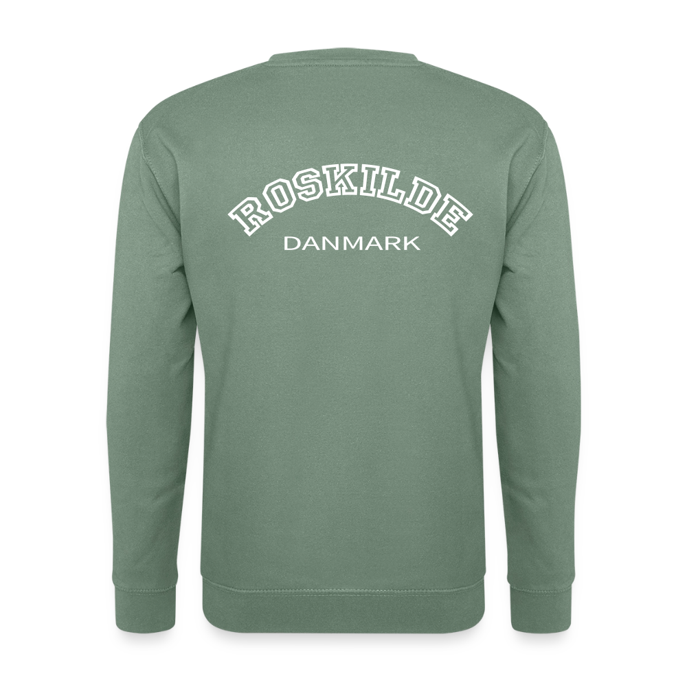 Sweatshirt unisex - Roskilde - grågrøn