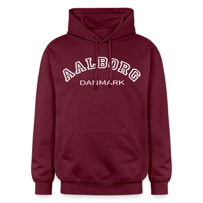 Unisex Hoodie - Aalborg - maroon