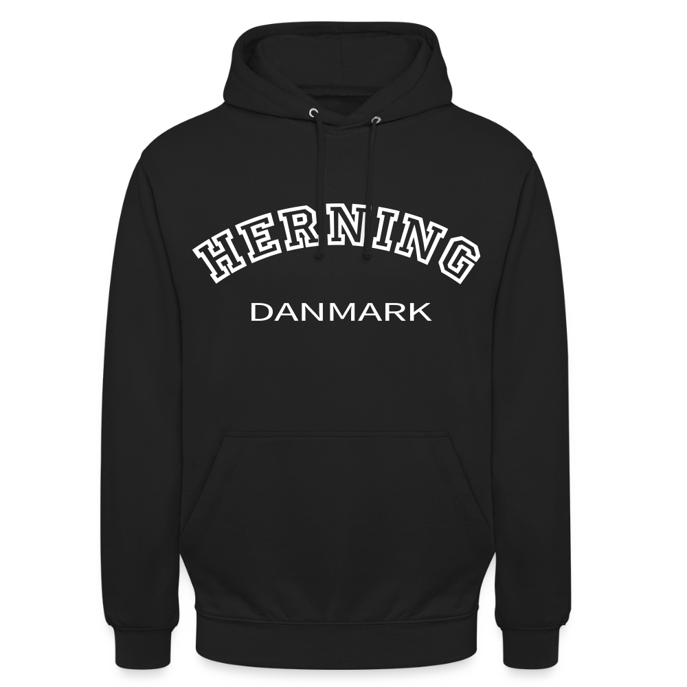 CityShirt - Hoodie - Herning - sort