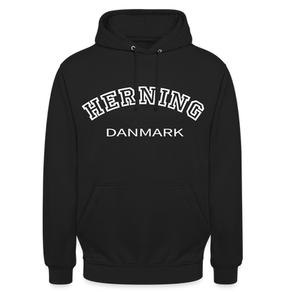 CityShirt - Hoodie - Herning - sort