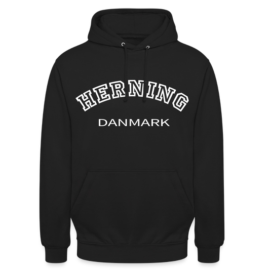 CityShirt - Hoodie - Herning - sort