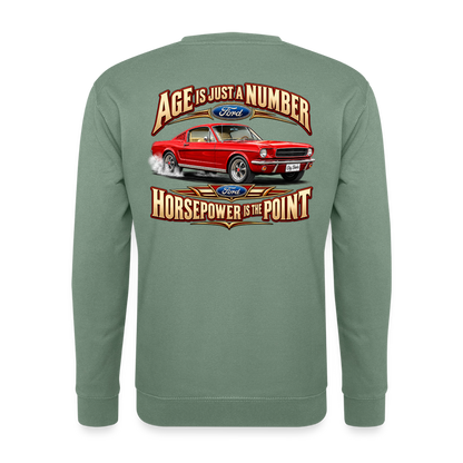 Carshirt 204 Ford - grågrøn